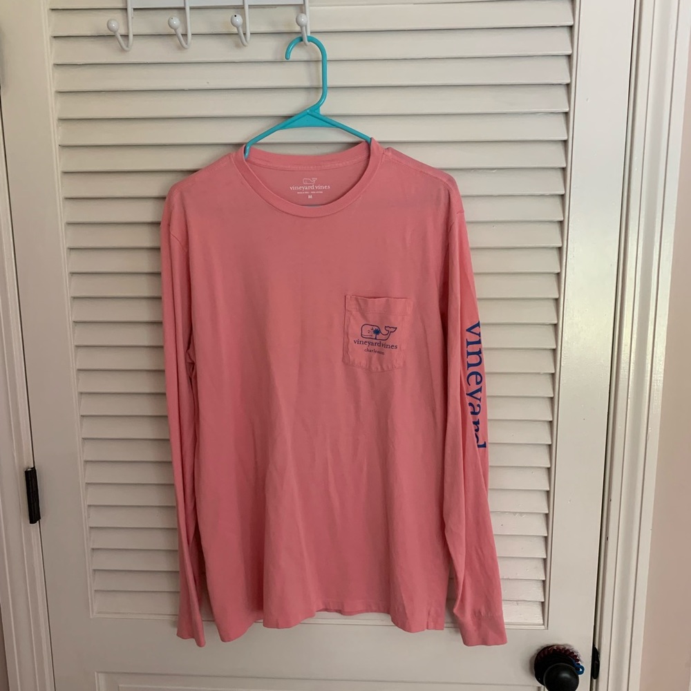 Pink long sleeve vineyard vines